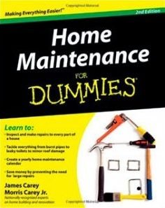 home maintenance for dummies book cover and link to buy on amazon