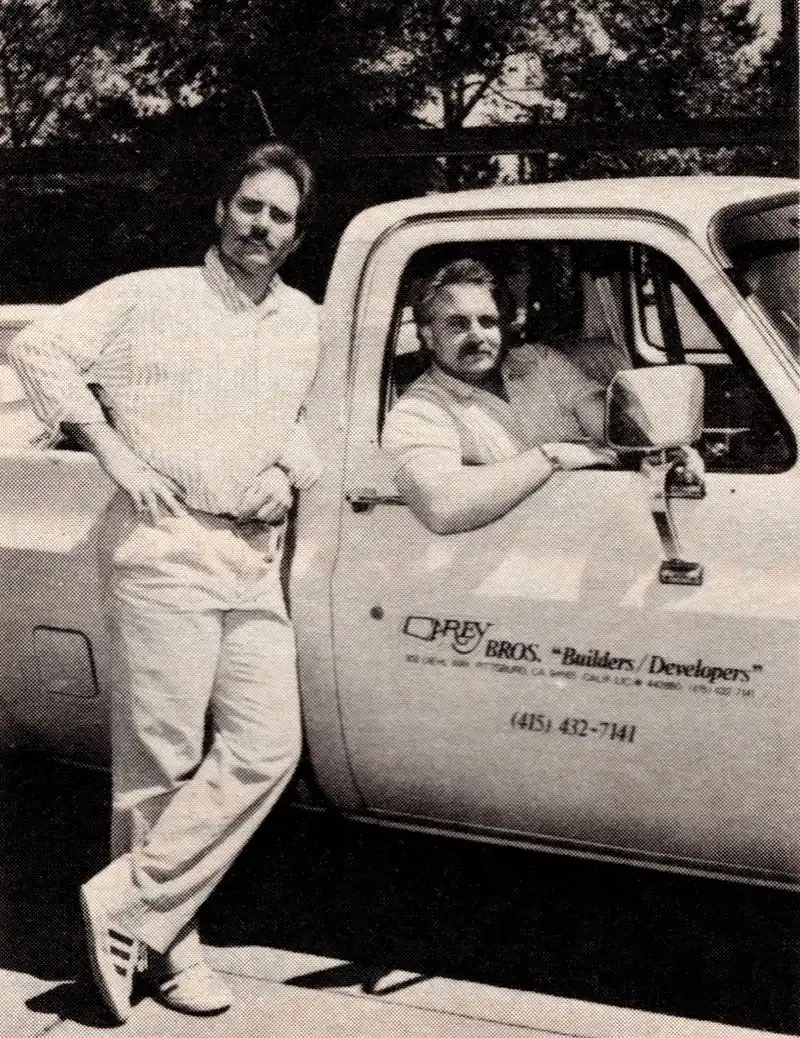 Meet James and Morris Carey; The Carey Bros in their younger days