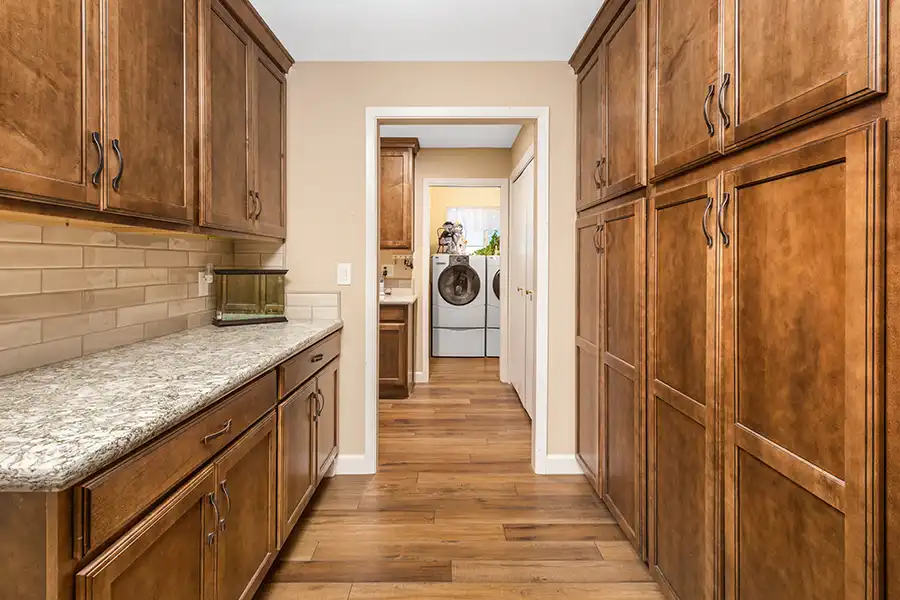 13 YellowoodPl_CareyBros16 Pantry storage created from the former kitchen footprint